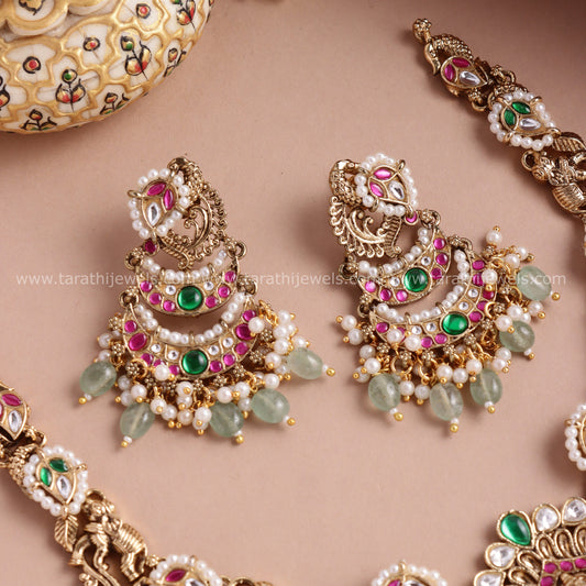 Tarathi Jadau Kundan Necklace N961