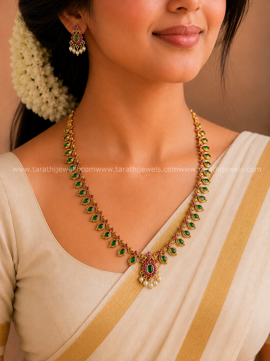 Kerala Traditional Palakka Necklace  N986