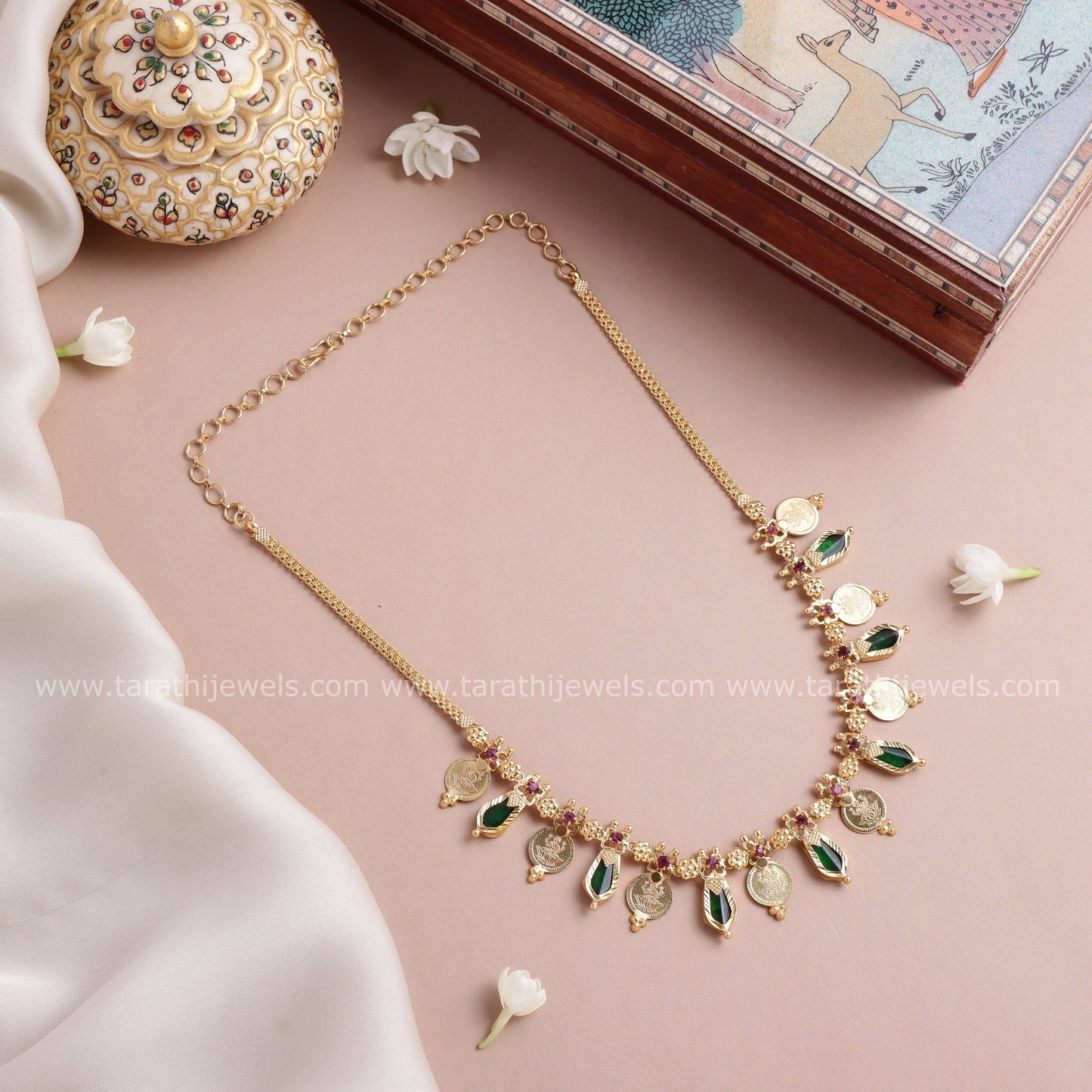 Traditional Kerala Palakka Necklace N989
