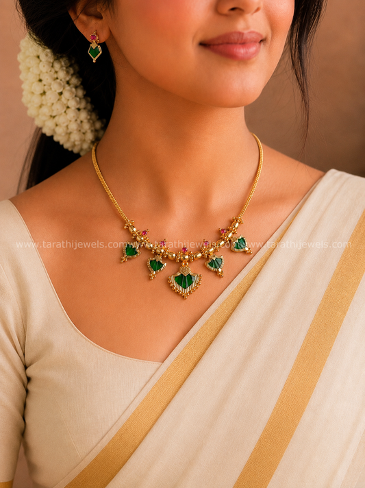 Kerala Palak Necklace N990