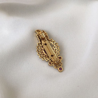 Leaf Design Saree Pin SP02