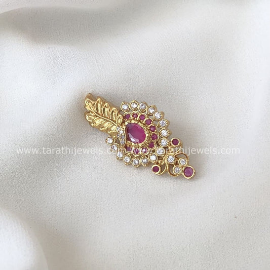 Leaf Design Saree Pin SP02