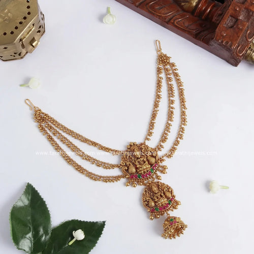 Premium Quality Lakshmi Design Jada Billa With Maatal H35