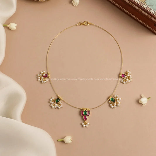 lotus invisible Necklace N828