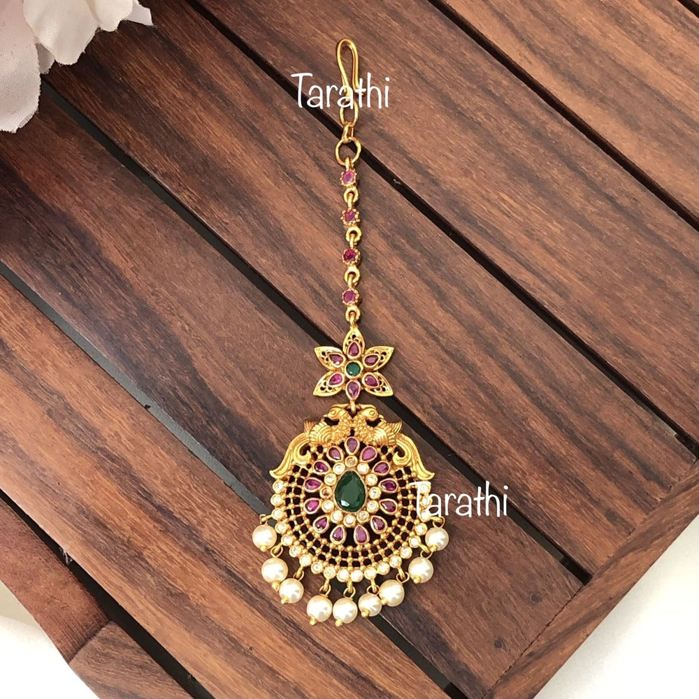 Peacock Bridal Tikka T40