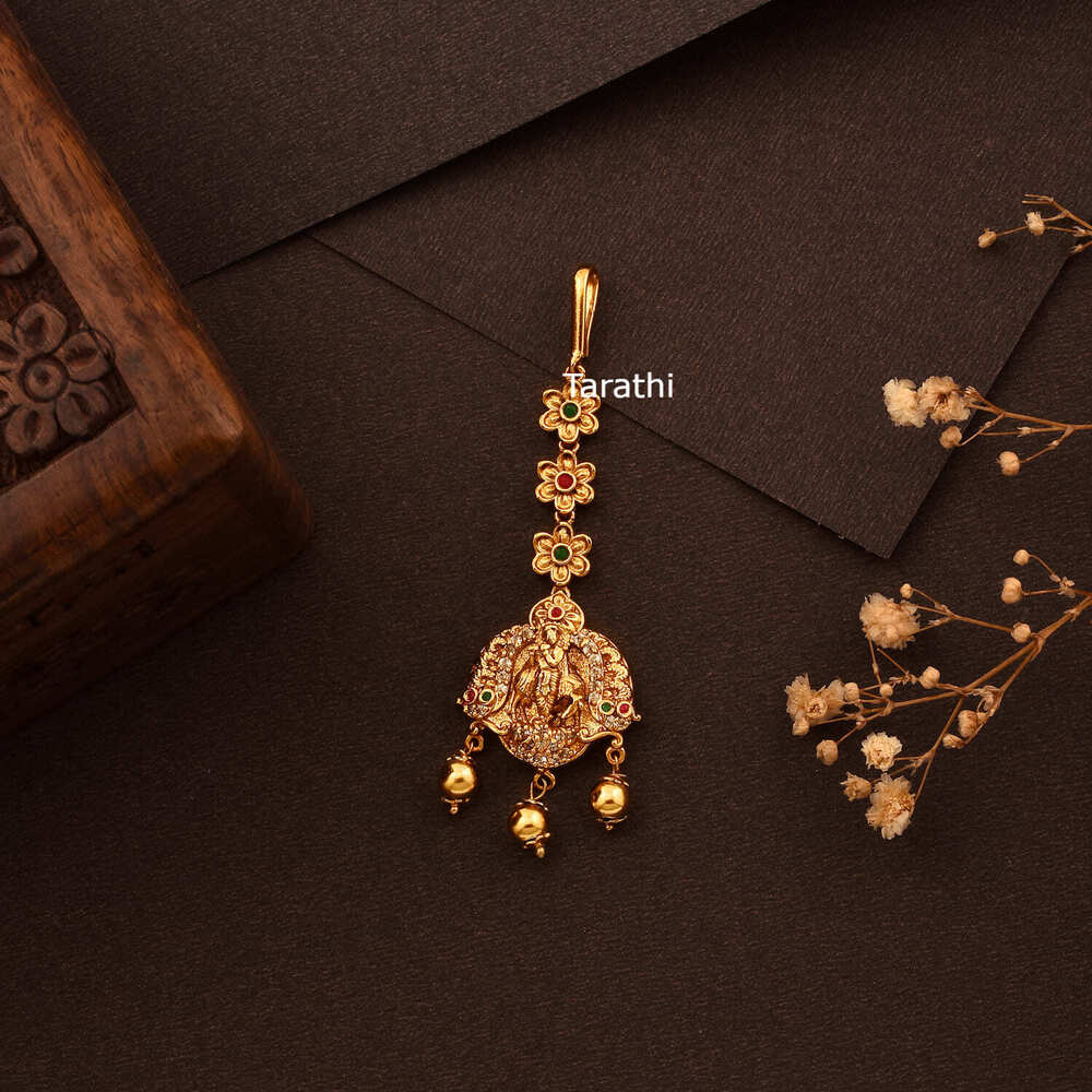 Krishna Multi stone Tikka T67