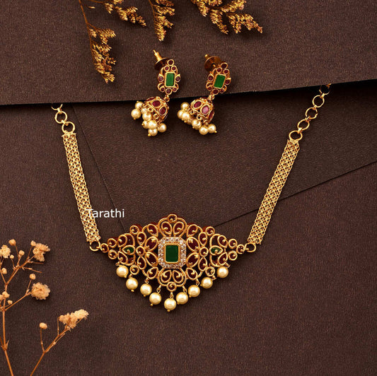 Trendy High Neck choker CH05