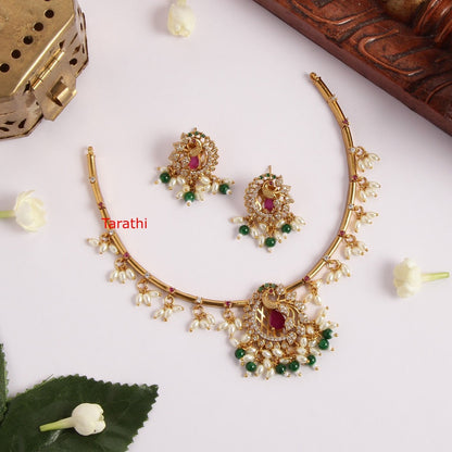 Peacock Hasli Choker CH203