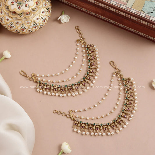 Gold Look Alike Earring Chain EC95