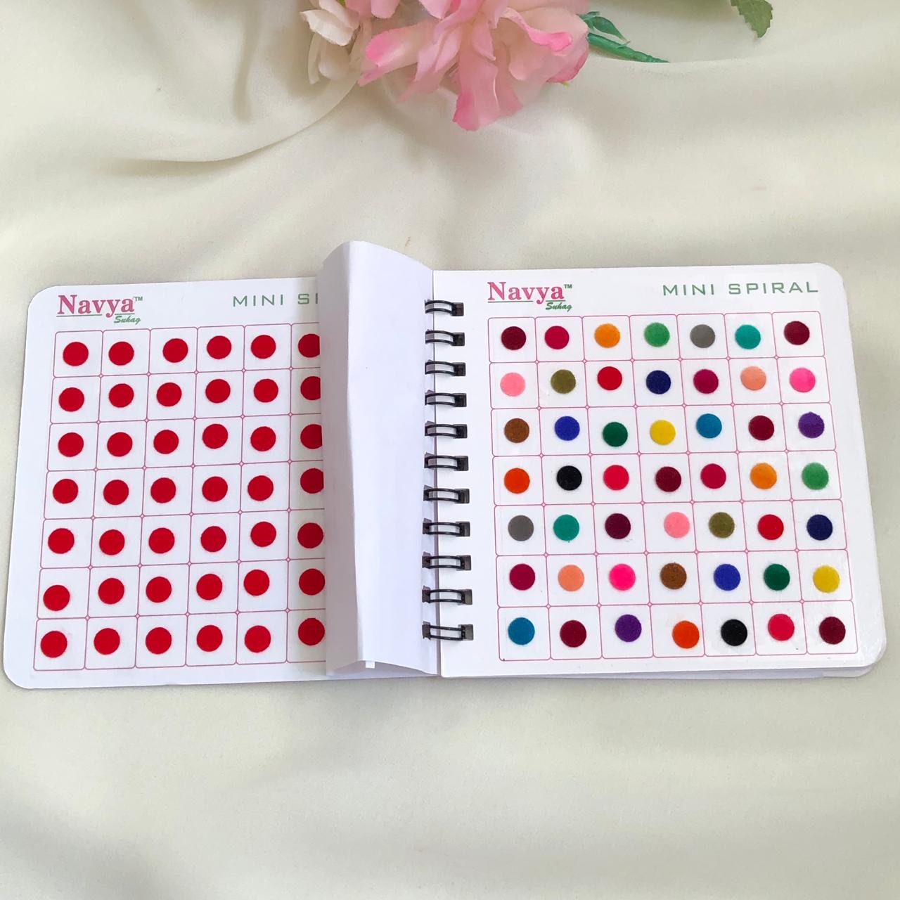 Navya Multi color Plain Bindi Book Size5 BB04