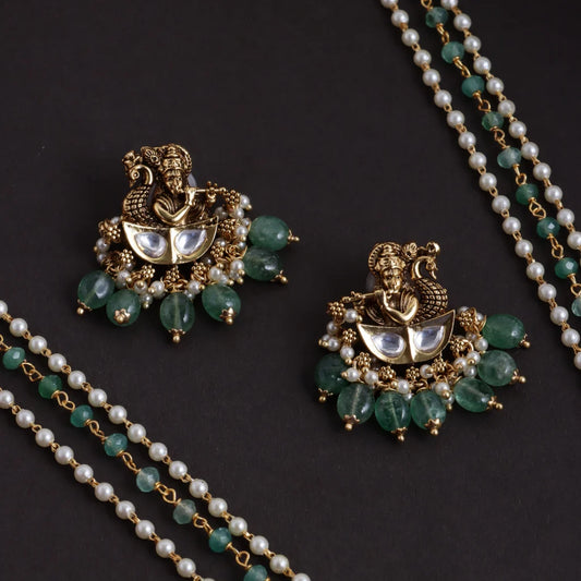 Lakshmi Beaded Haaram HA385