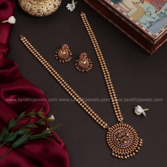 Antique Chakra Long Haaram HA191