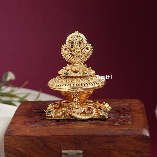 Ganesha Kumkum Box KK17