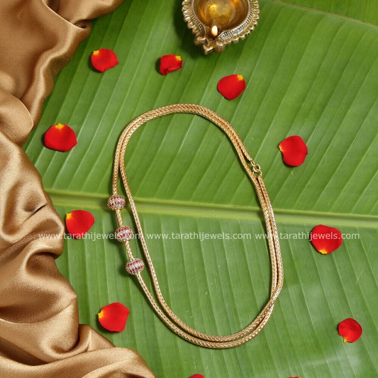 Traditional Ad stone Mogappu Chain MC16