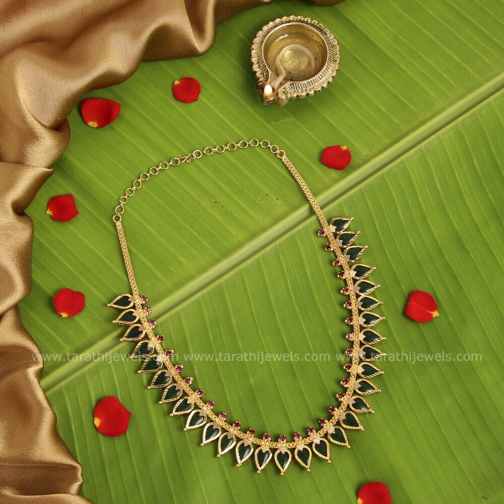 Green Stone Kerala Manga Mala N524