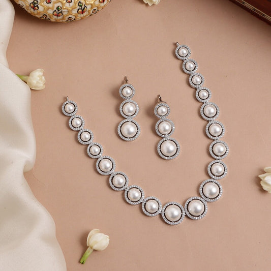 Party Wear Pear Necklace N622