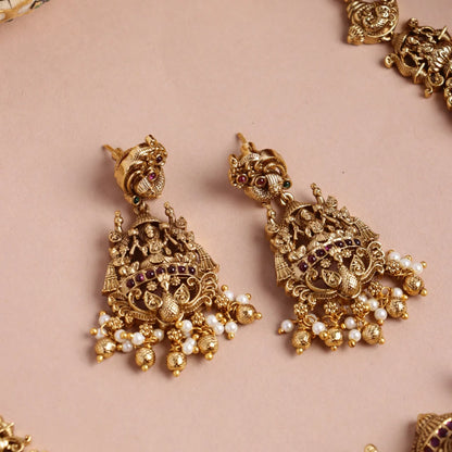 Antique Bridal Temple Necklace N775