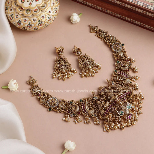 Antique Bridal Temple Necklace N775