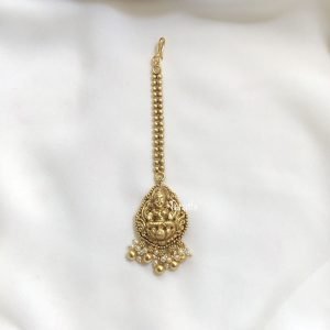 Lakshmi Pearl And Gold Drops Tikka