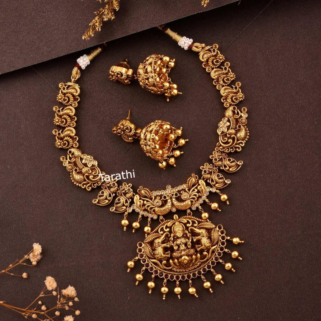 Antique Lakshmi Necklace N087