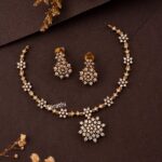 Diamond Look Alike Necklace N394