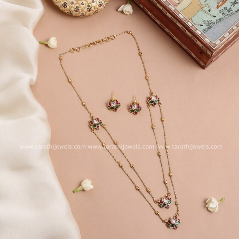 Amazing Lotus Design kemp Neckset N374