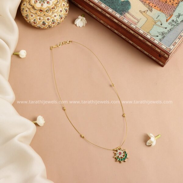 Jadau Invisible Neckpiece N496