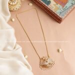 Amazing Peacock Gold Stone Haaram HA235