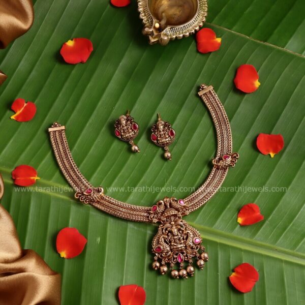 Antique Lakshmi Necklace N570