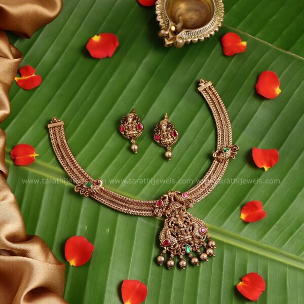 Antique Lakshmi Necklace N571