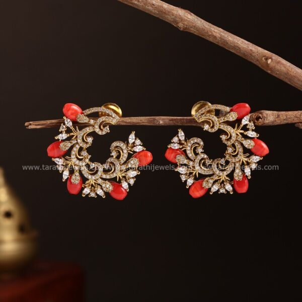 Ilakkiya Premium quality Coral Earring EA452