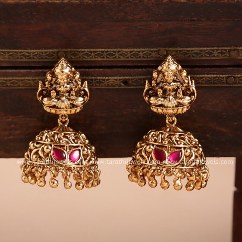 Gold look alike Lakshmi Bridal Haaram HA252 - Image 2