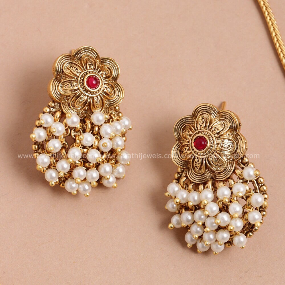 Pearl Pendant chain N621 - Image 2