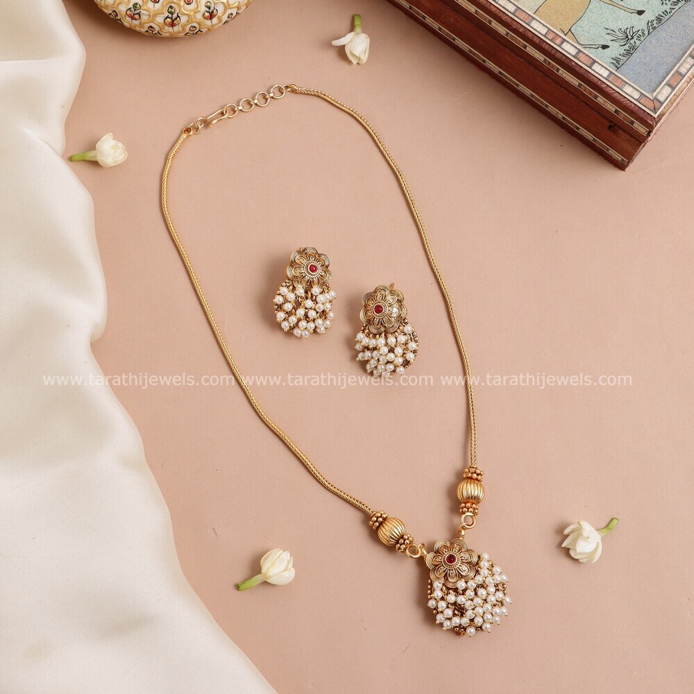 Pearl Pendant chain N621