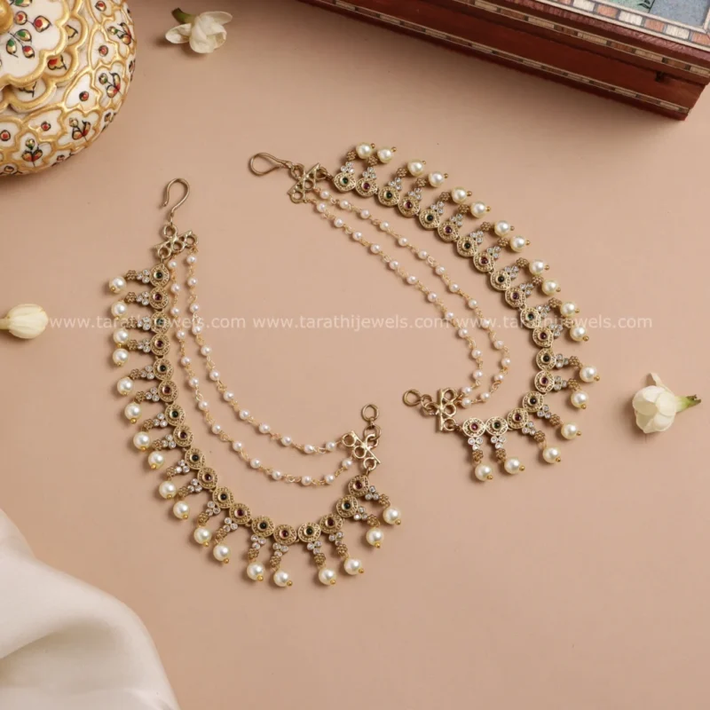 Gold Look Alike Earring Chain EC75