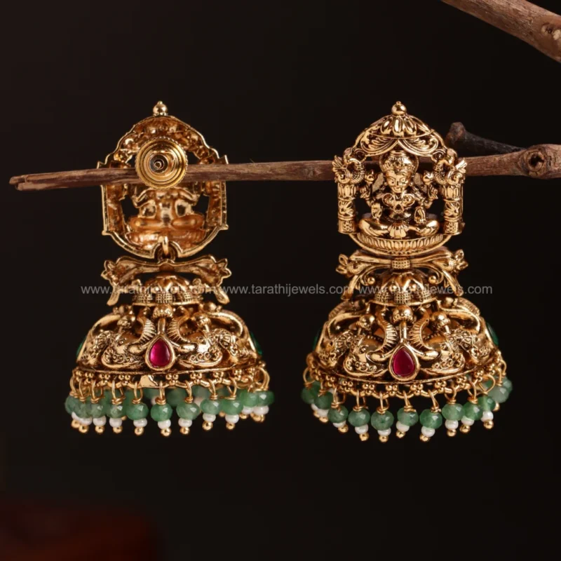 Amazing Kemp Lakshmi Jumka EA481 - Image 2