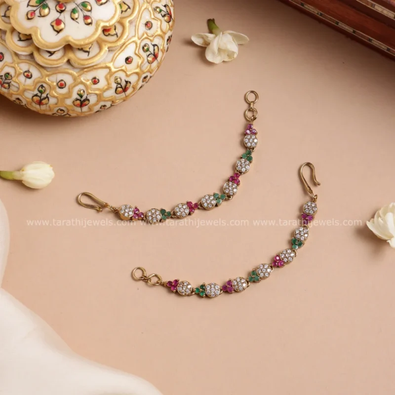 Ad Stone Earring chain EC77