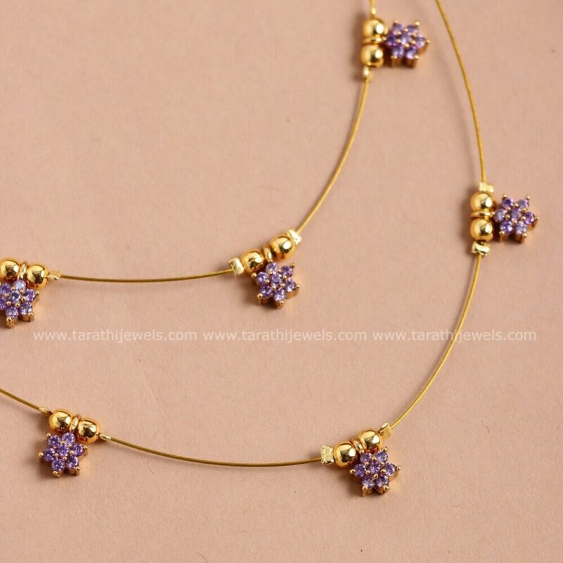 Dual Layered Invisible Necklace N631 - Image 2