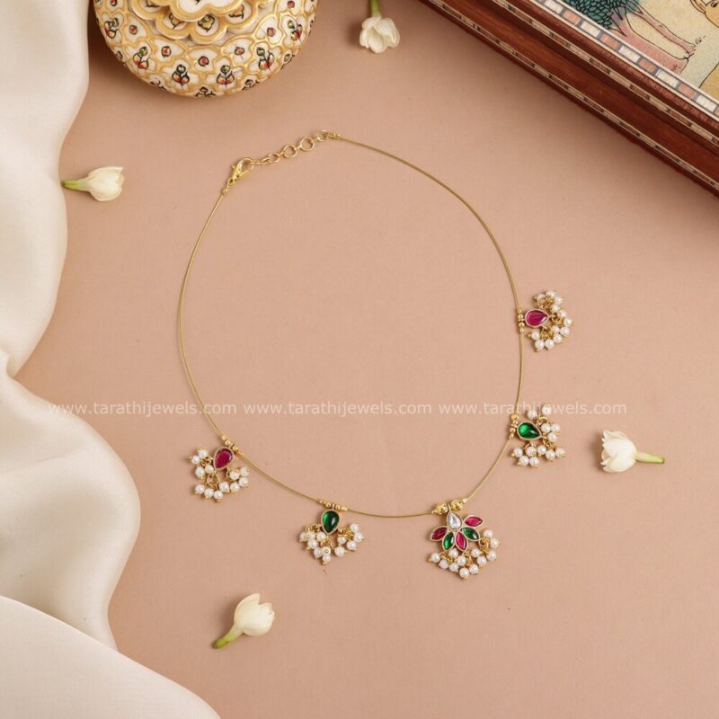 Invisible kundan Necklace N647