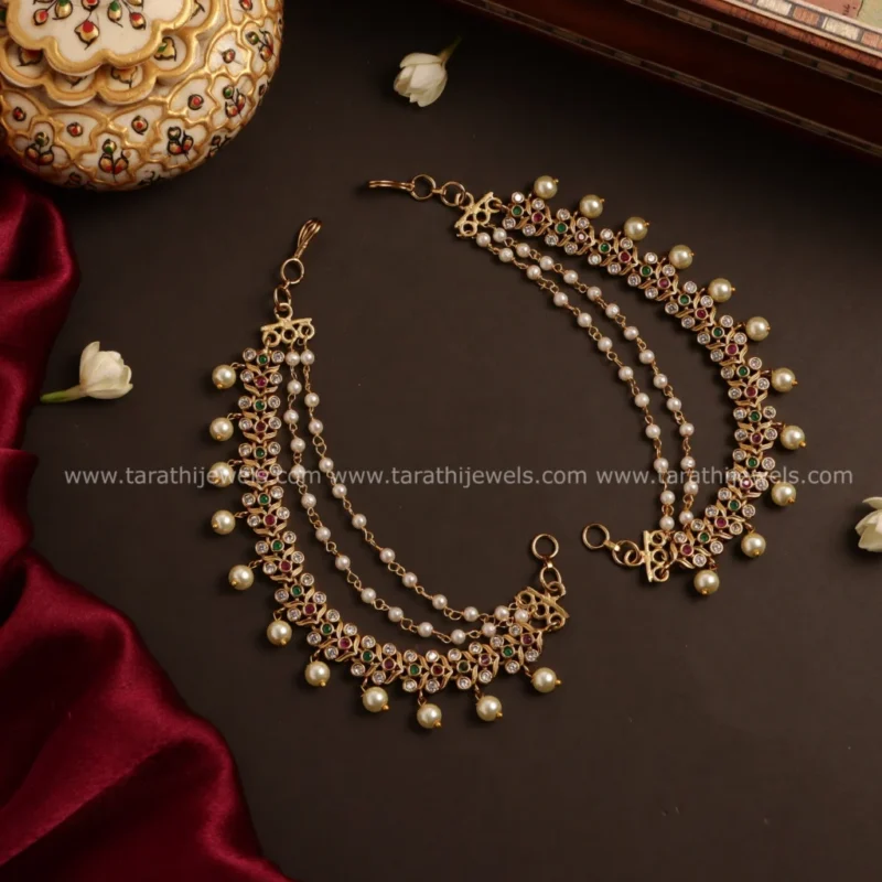Bridal Earring chain EC81