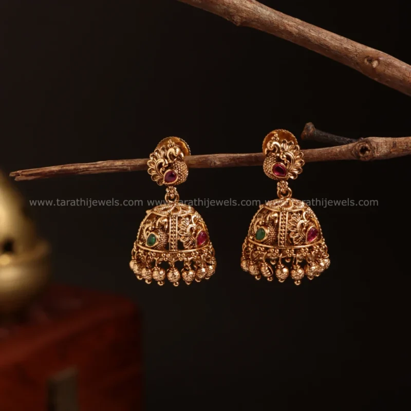 Ad Stone Peacock Jumka EA491