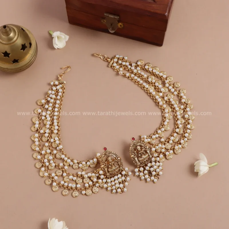 Bridal Lakshmi Pearls With Maatal BR24
