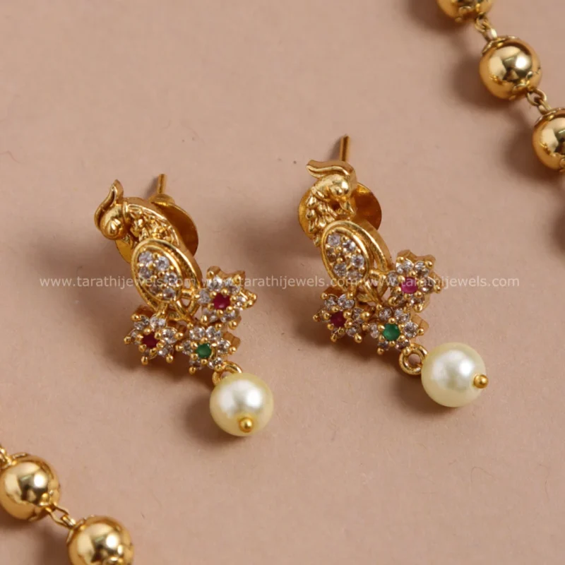 Ad Bridal Peacock Haaram HA275 - Image 2