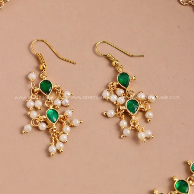 Jadau Pearl Beads choker CH331 - Image 2