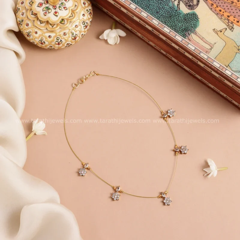 Simple Invisible Necklace N687