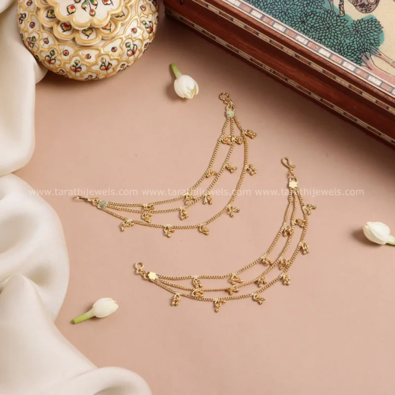 Three layered Earring chain EC90