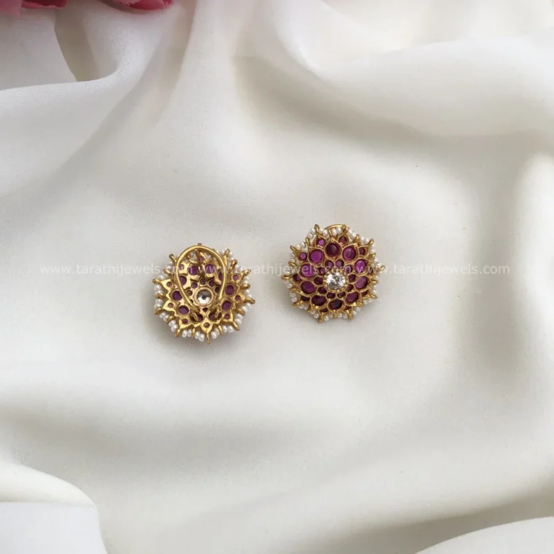 Kemp Flower Earrings EA495 - Image 2