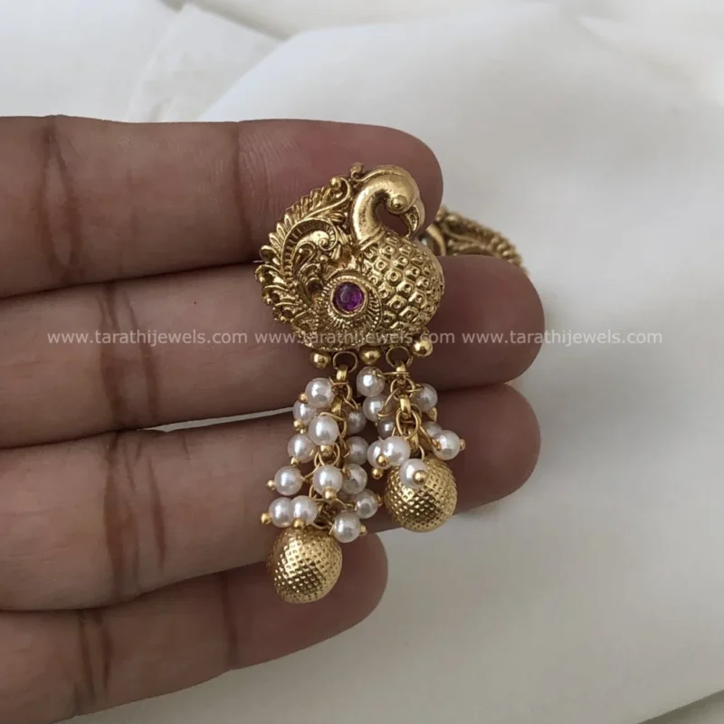 Iniya Pearls Drops Earrings EA502 - Image 2