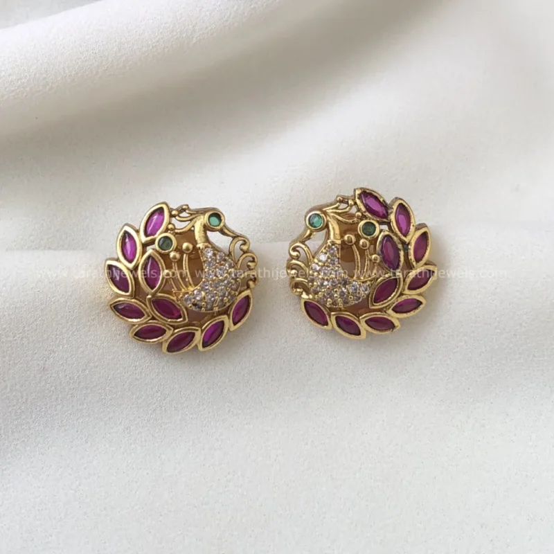 Amazing Peacock Earrings EA513