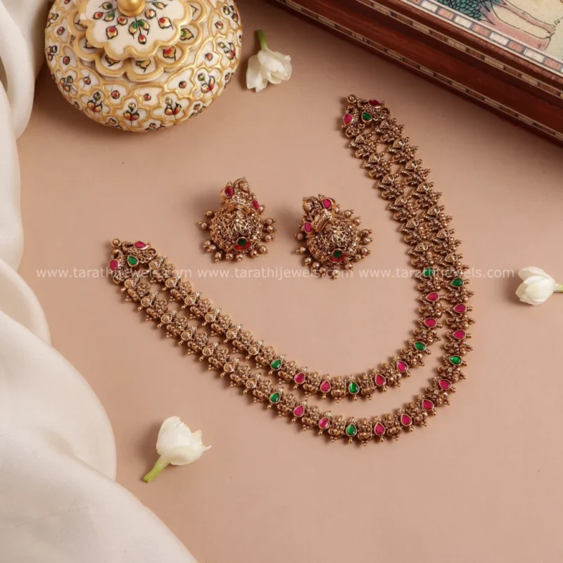 Tejasvi Antique Lakshmi Necklace N706